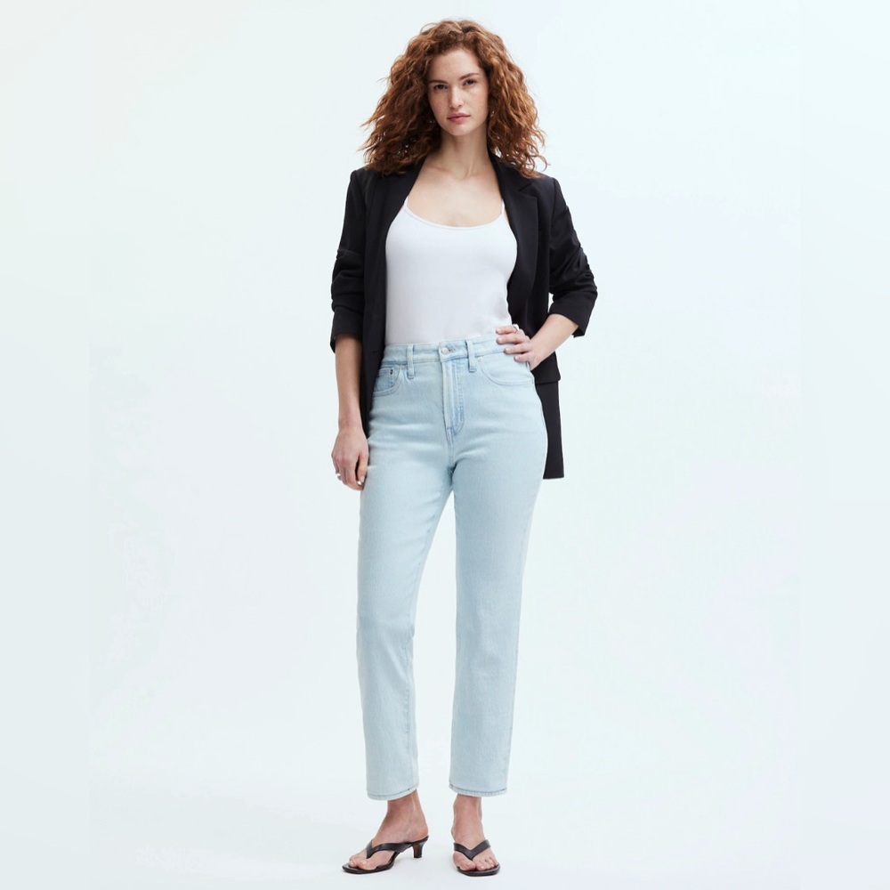 NWT Madewell The Curvy Perfect Vintage Jean, Chestnut Wash